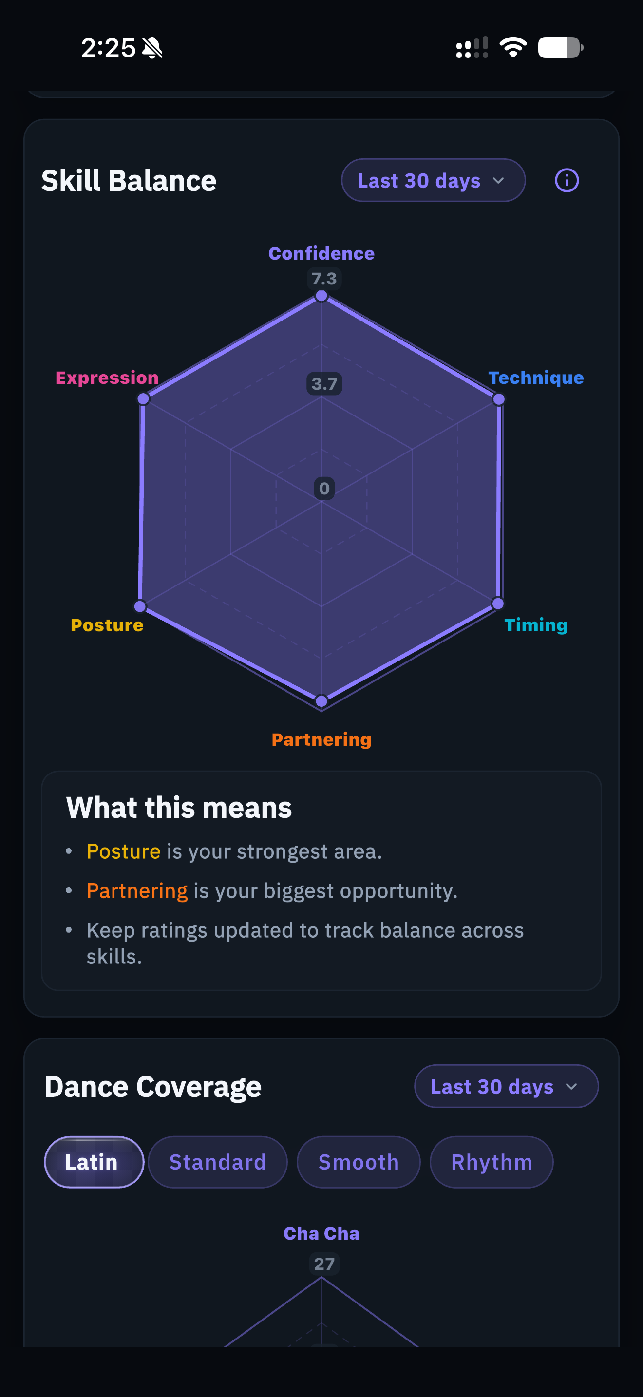 AXIOM skill balance screenshot